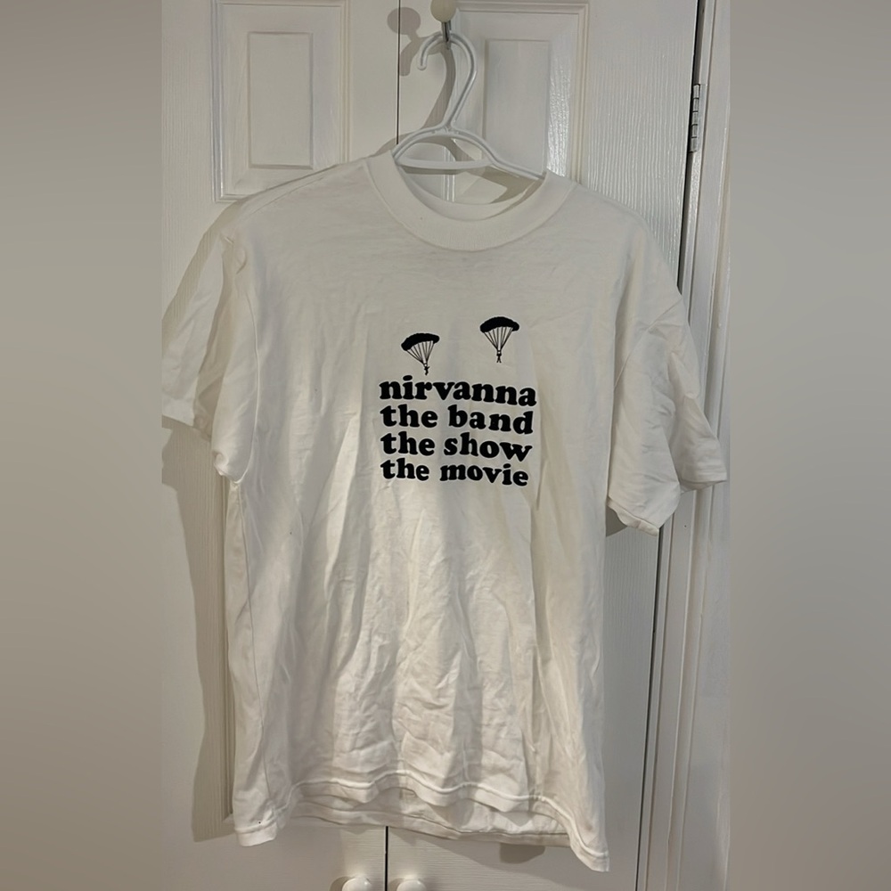 Nirvanna the bank the show the movie white tee